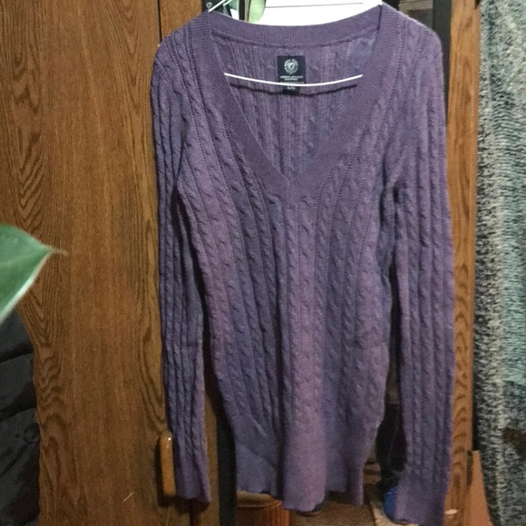 plum colored sweaters